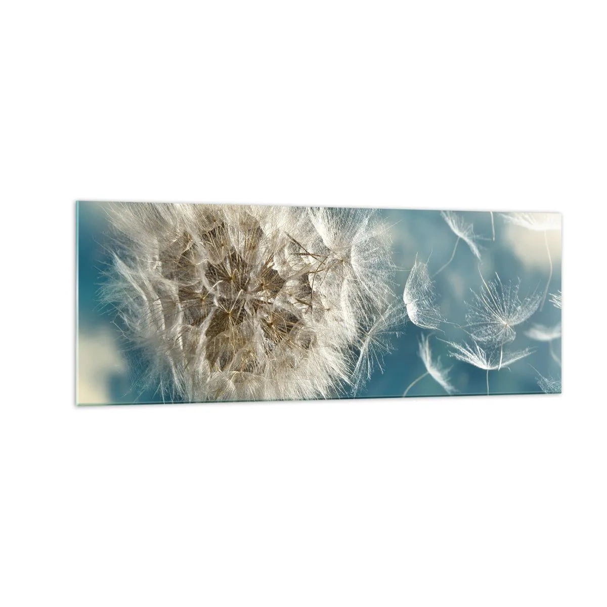 Schilderen op glas - Engelen adem - 140x50 cm