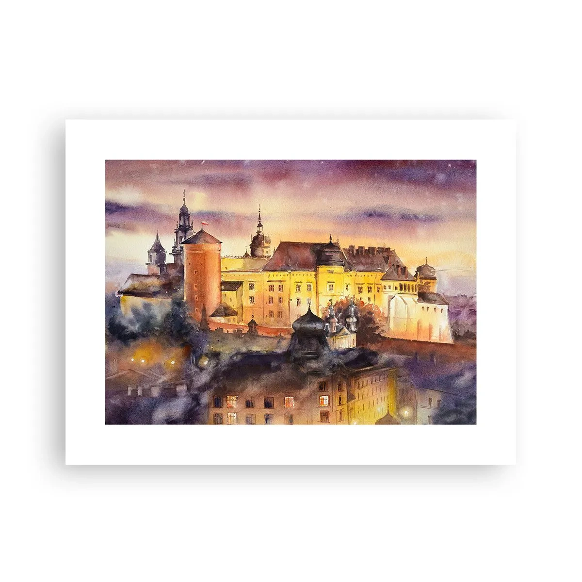 Poster - Geschiedenis en sprookje - 40x30 cm