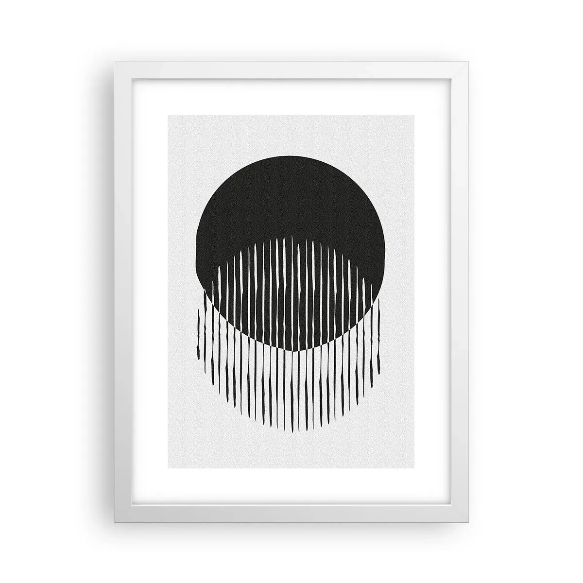 Poster in een witte lijst - Zijn alter ego - 30x40 cm