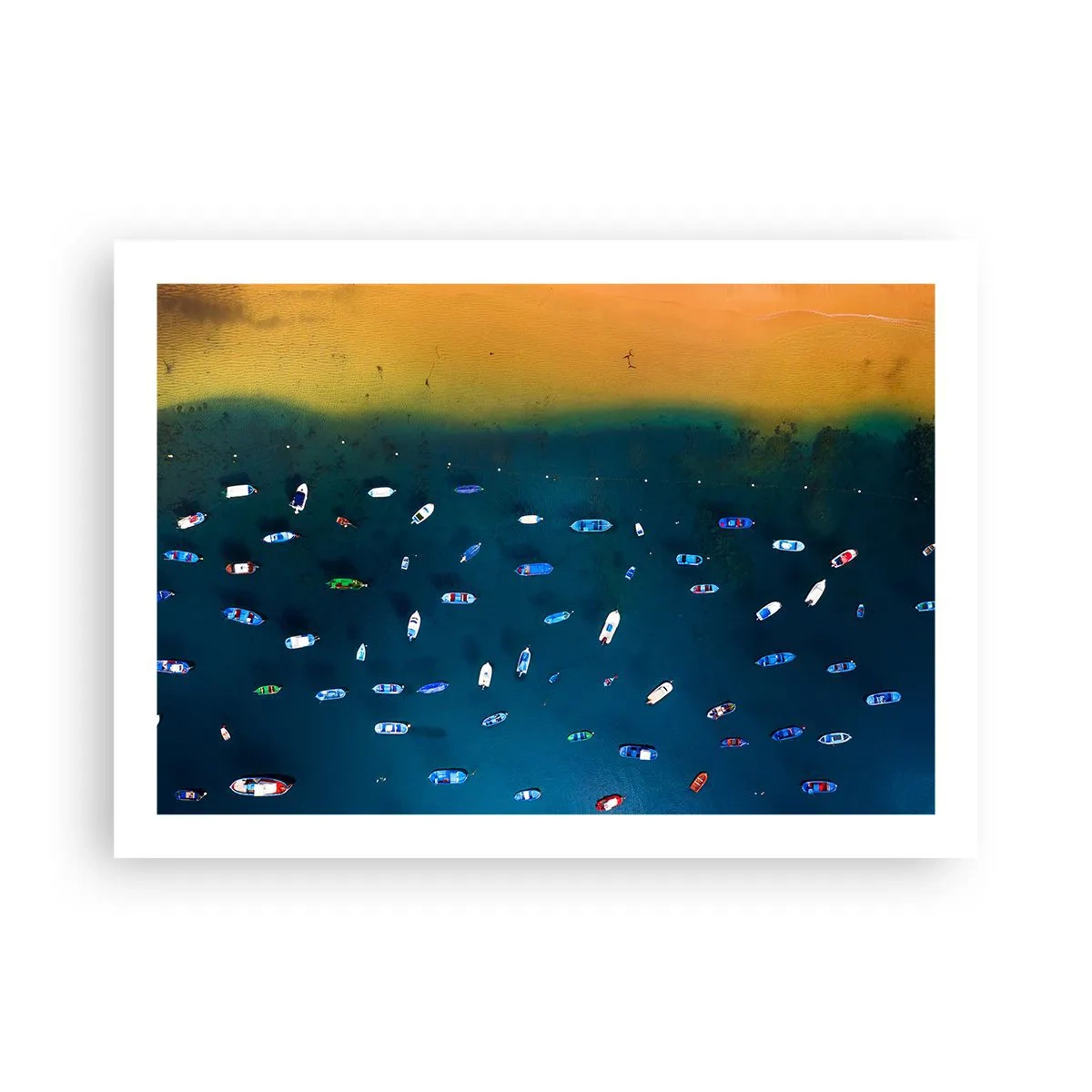 Poster - Vakantie spel - 70x50 cm