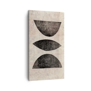 Schilderen op canvas - etnische abstractie - 45x80 cm