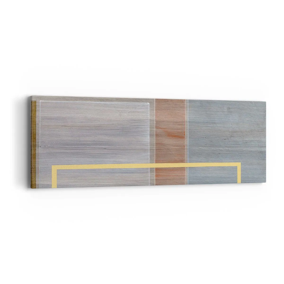 Schilderen op canvas - Eenvoudig en rustig - 90x30 cm