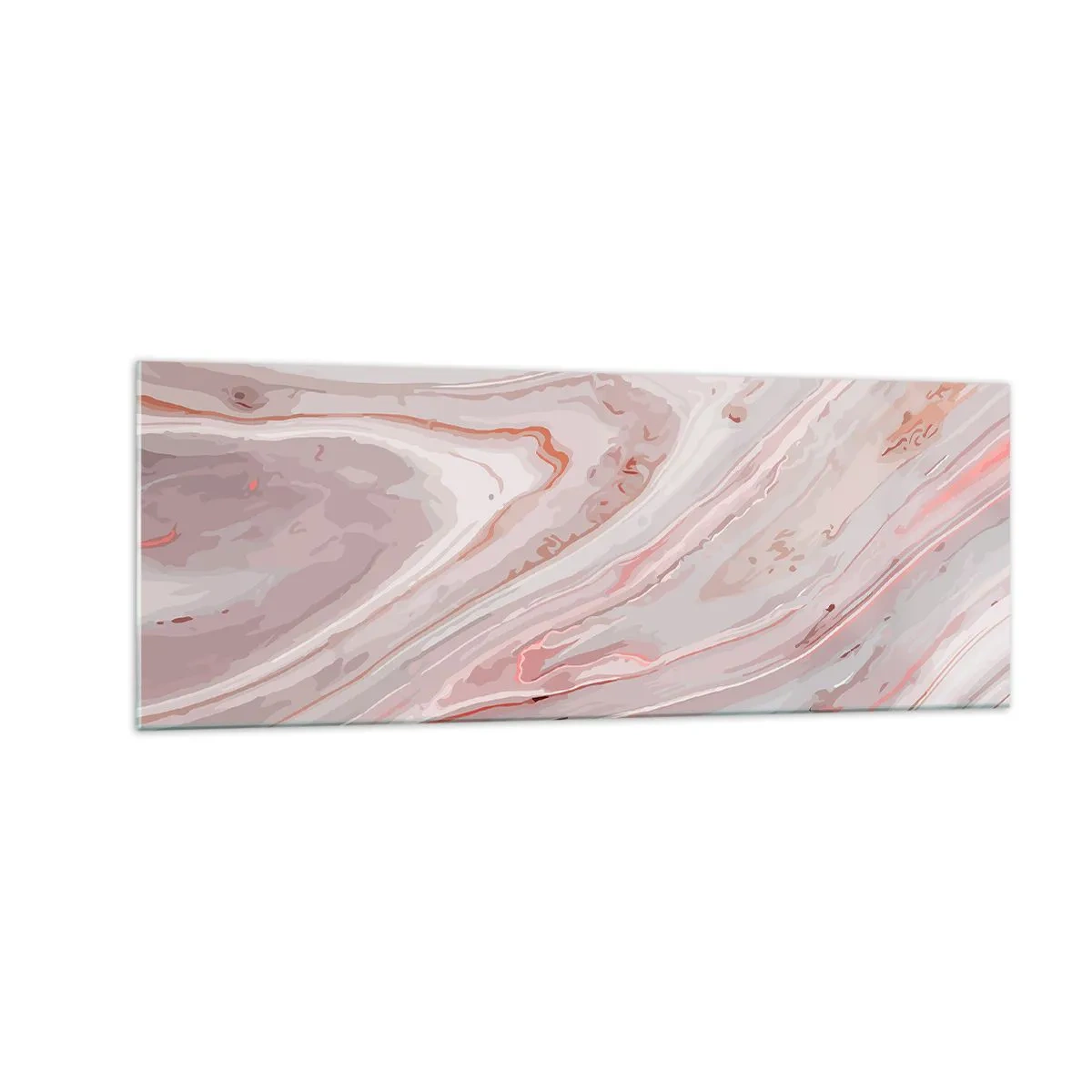 Schilderen op glas - Roze vloeistof - 140x50 cm