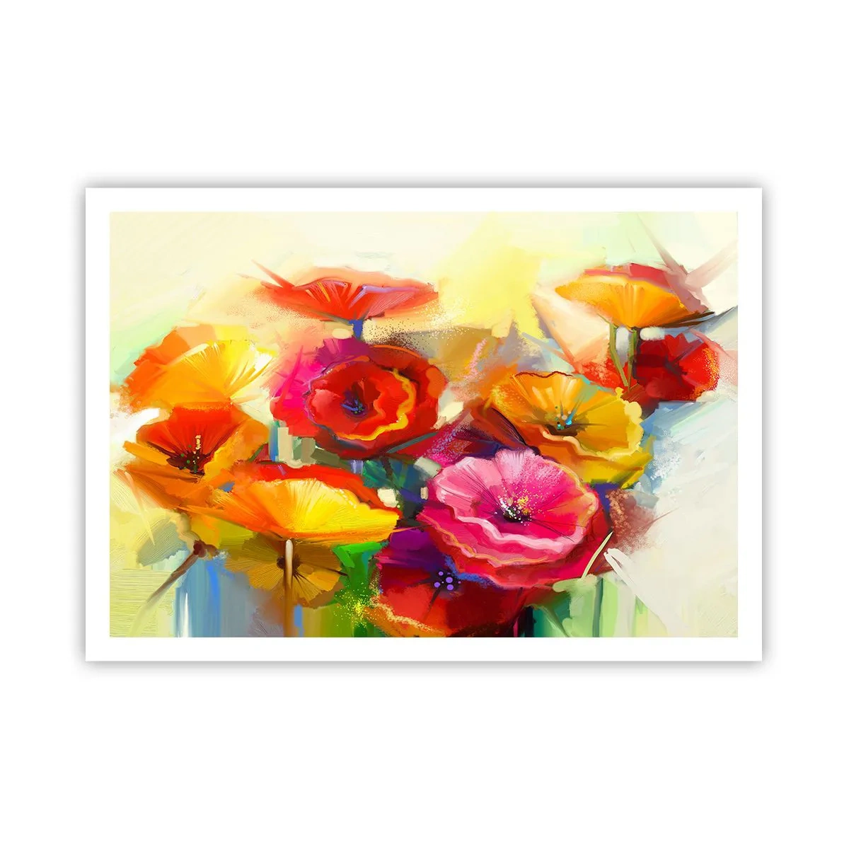 Poster - Niet alleen rood - 100x70 cm