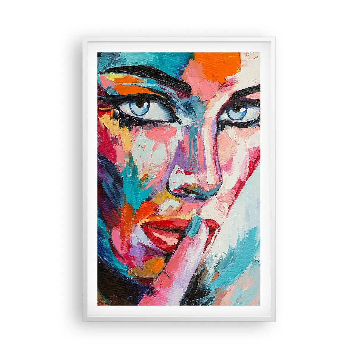 Poster in een witte lijst - Ons eerste geheim - 61x91 cm