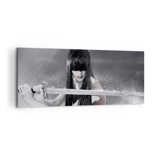 Schilderen op canvas - Mooi en gevaarlijk - 120x50 cm