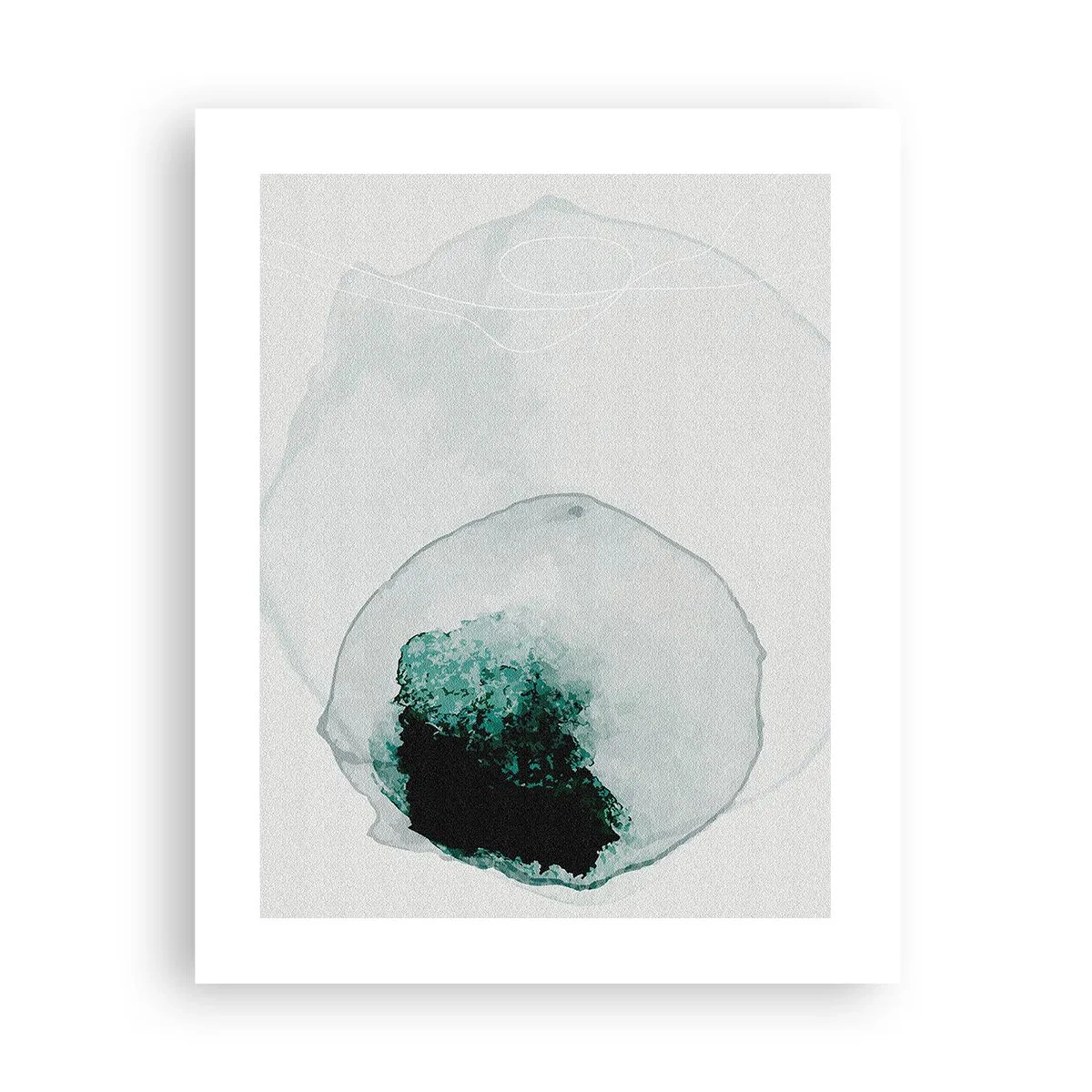 Poster - In een druppel water - 40x50 cm
