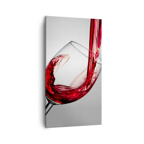 Schilderen op canvas - Kleur - beweging - geluid - 45x80 cm