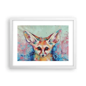 Poster in een witte lijst - Ben je klaar voor mij? - 40x30 cm