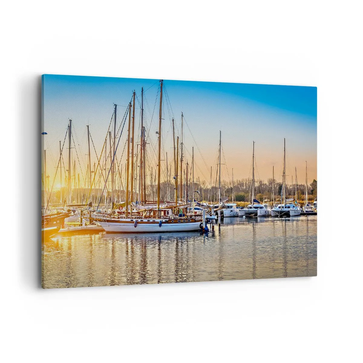 Schilderen op canvas - De wind moet ook slapen - 100x70 cm