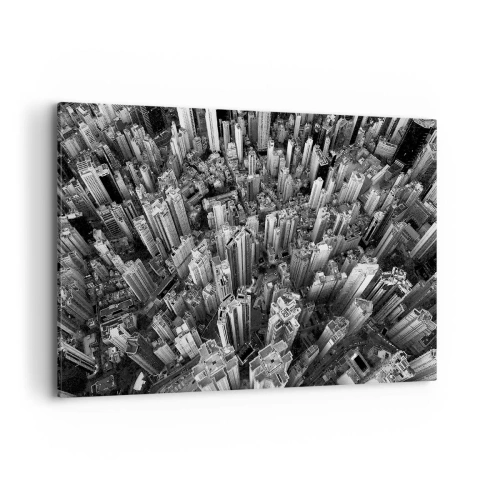 Schilderen op canvas - Nog steeds hoger en hoger - 100x70 cm