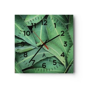 Wandklok - Klok - Sappig en fris - 40x40 cm