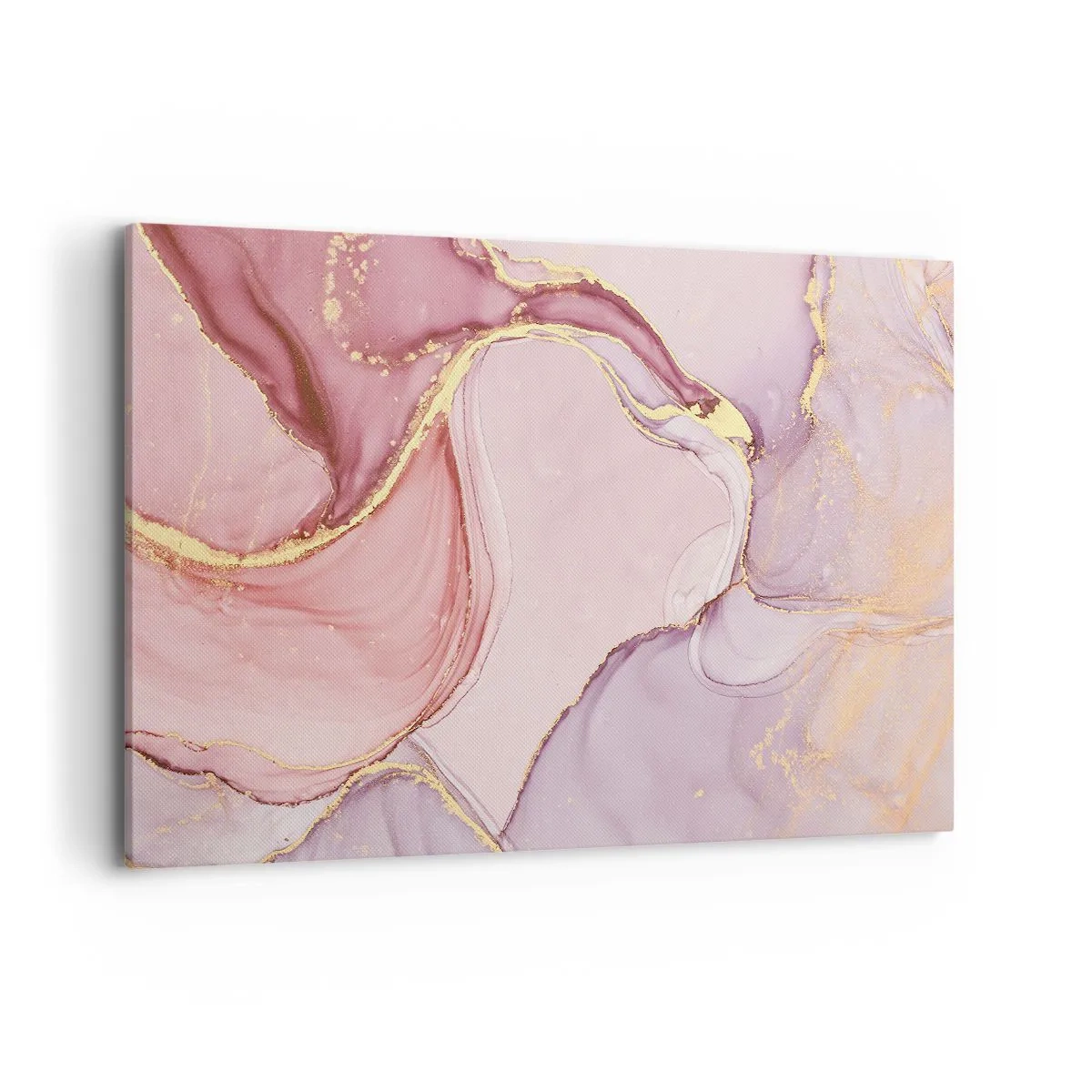 Schilderen op canvas - Een streling van kleuren - 120x80 cm