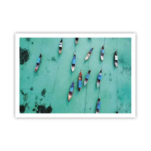 Poster - In blijde verwachting - 100x70 cm