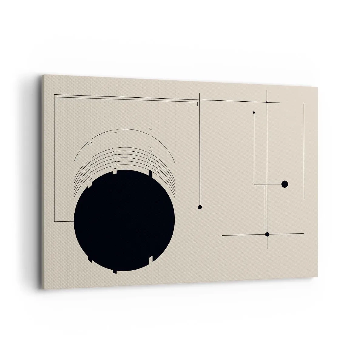 Schilderen op canvas - Een flexibele en dynamische compositie - 100x70 cm