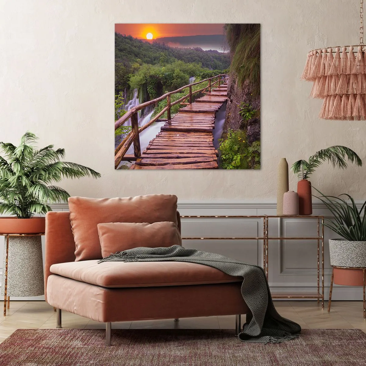 Schilderen op canvas - Ongelooflijke schoonheid - 40x40 cm