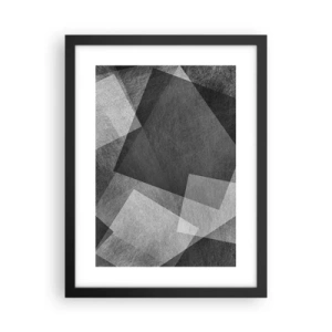 Poster in een zwarte lijst - Het eeuwige symbool van duurzaamheid en orde - 30x40 cm