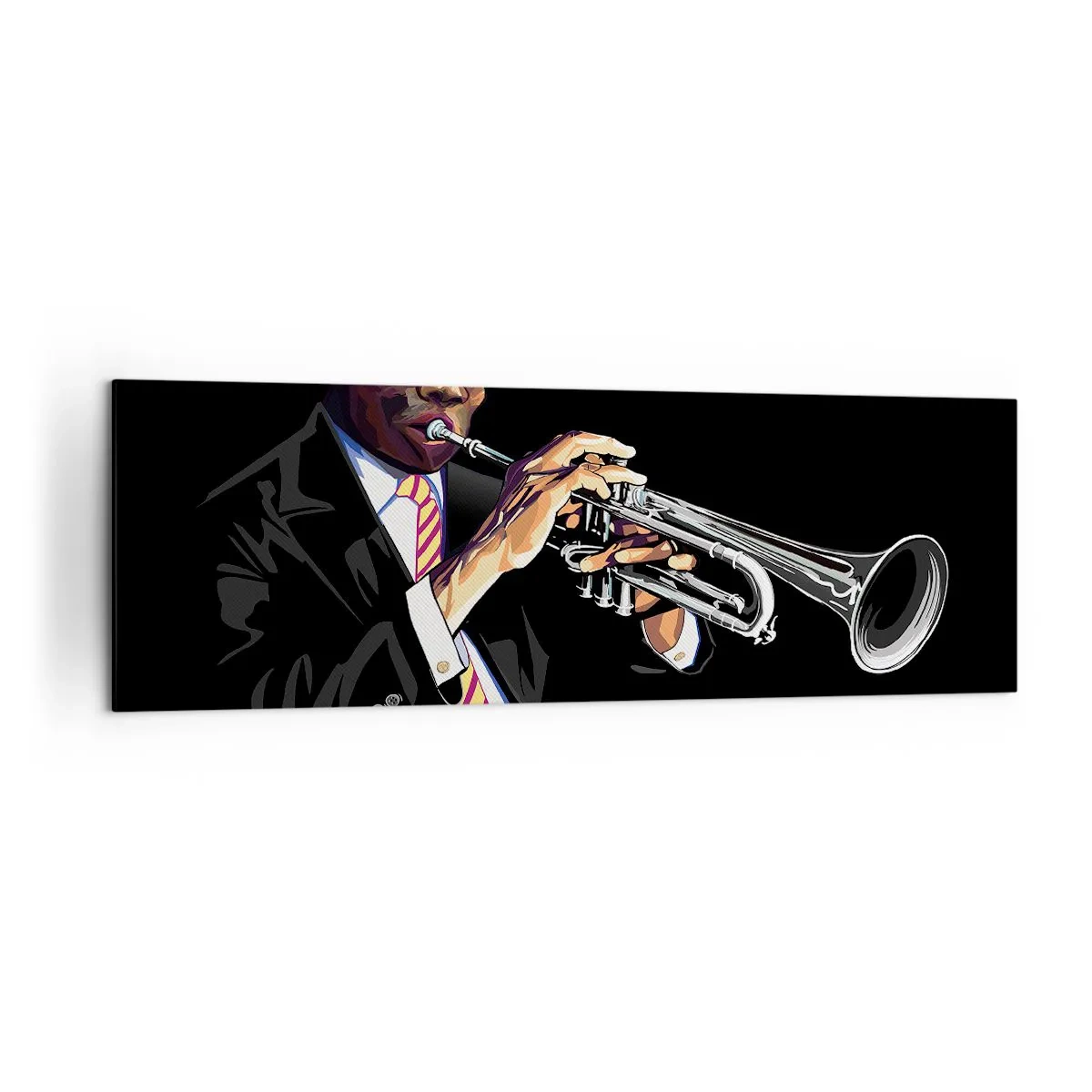 Schilderen op canvas - Charme van oude school - 160x50 cm