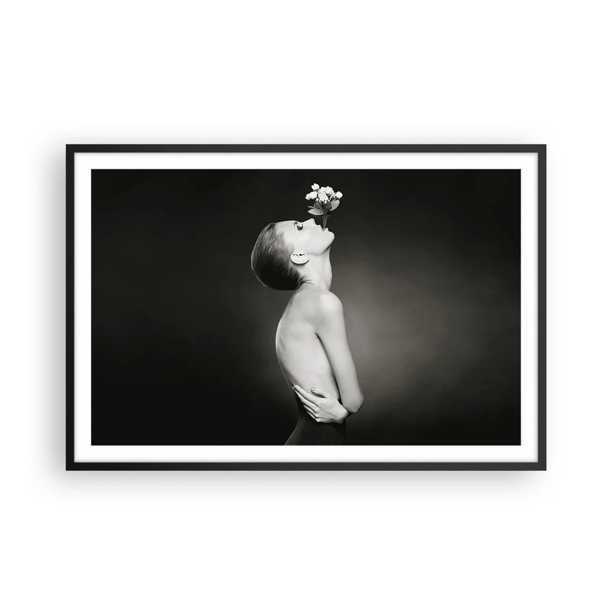 Poster in een zwarte lijst - Excentrieke elegantie - 91x61 cm