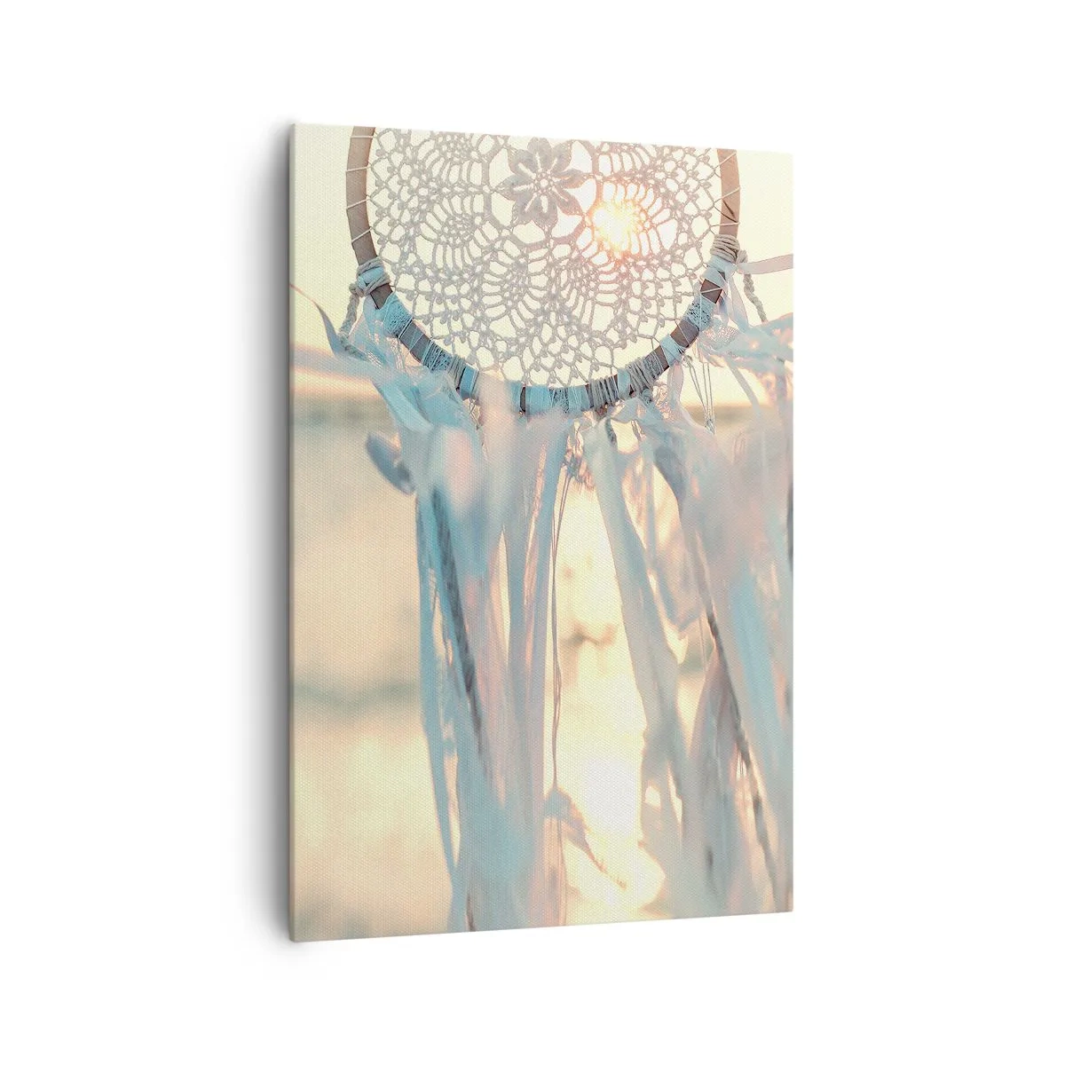 Schilderen op canvas - Kanten totem - 70x100 cm