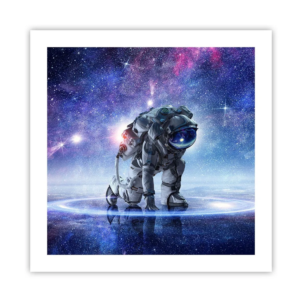 Poster - De sterrenhemel boven mij - 50x50 cm
