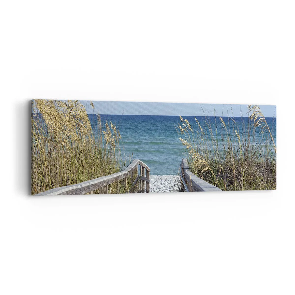 Schilderen op canvas - In de zon, in de wind - 90x30 cm