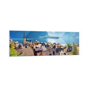 Schilderen op glas - Het kan niet meer schilderachtiger zijn - 160x50 cm