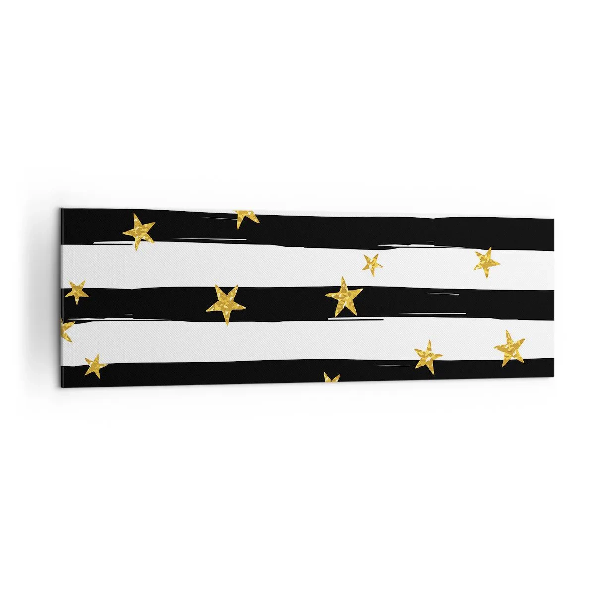 Schilderen op canvas - We zijn allemaal geboren onder een gelukkige ster - 160x50 cm