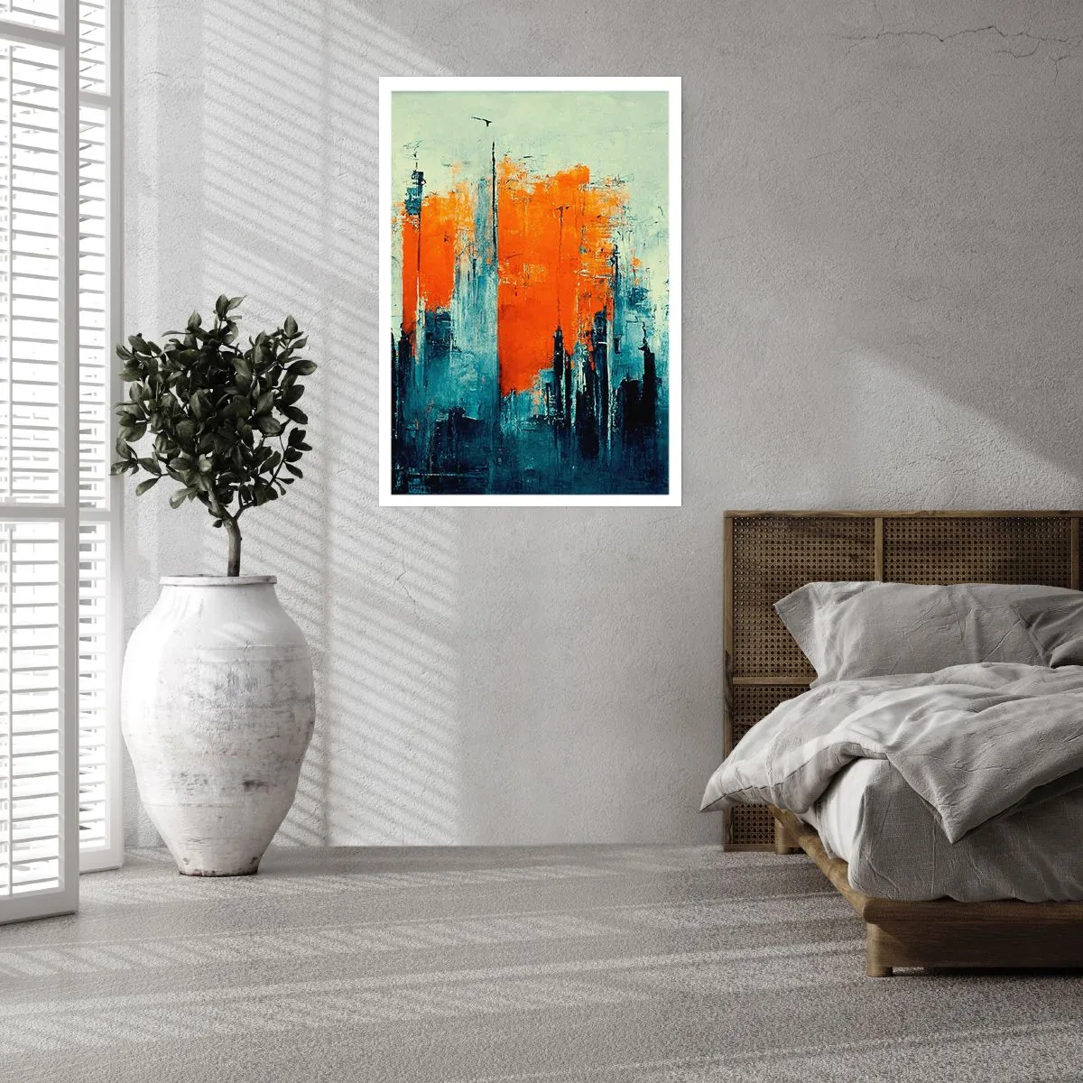 Poster - Modern landschap - 50x70 cm
