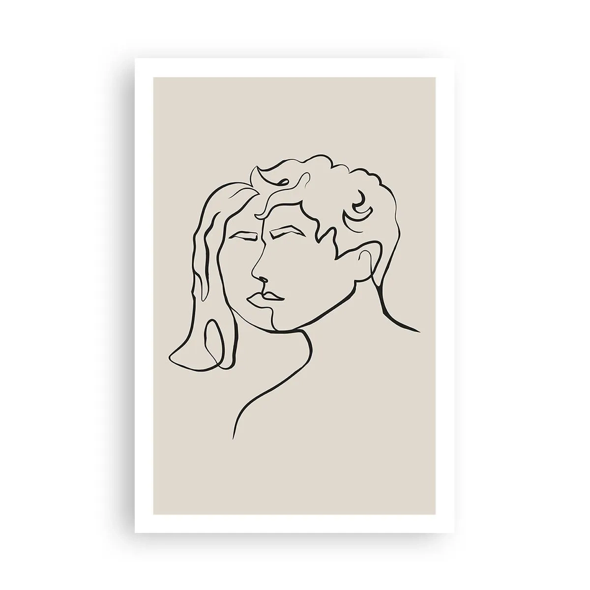 Poster - En er ontstond eenheid - 61x91 cm