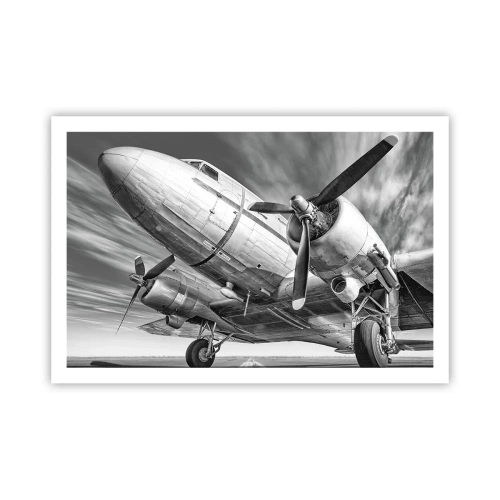 Poster - Altijd klaar om te vliegen - 91x61 cm