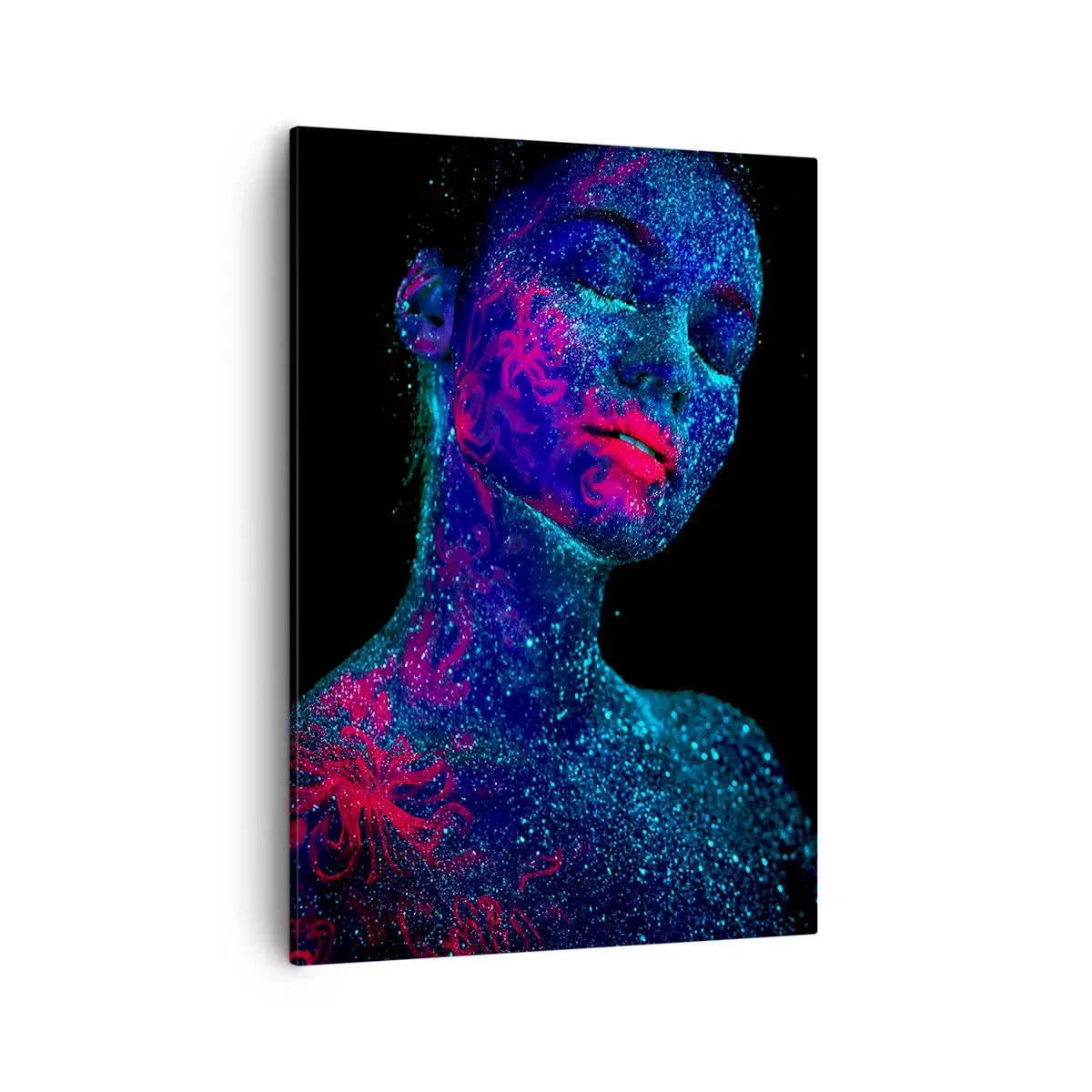 Schilderen op canvas - in sterrenstof - 50x70 cm