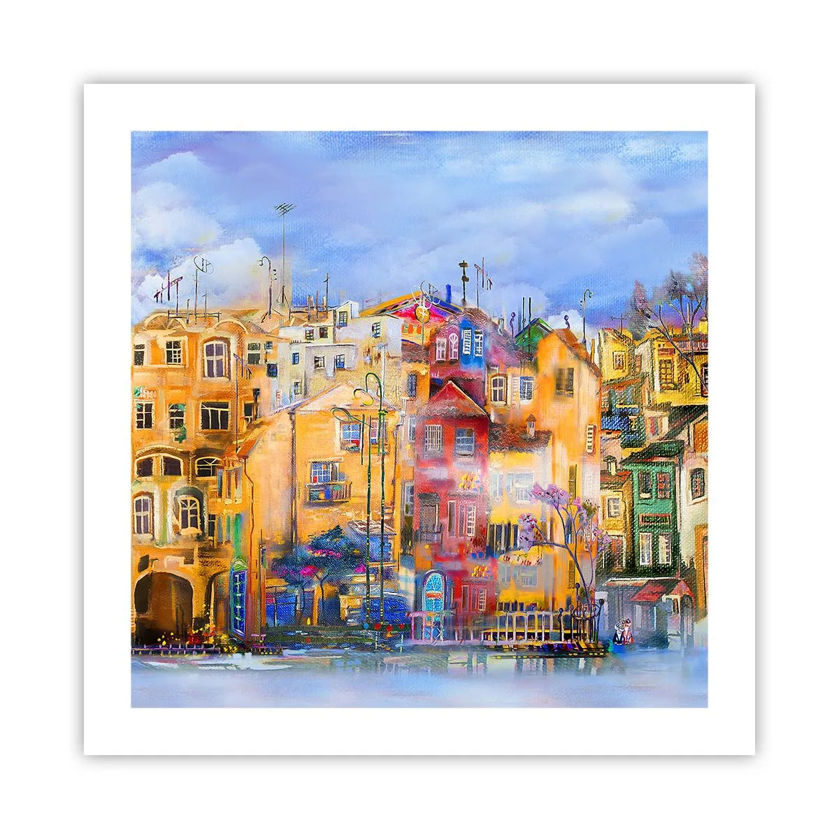 Poster - Wij zijn samen - 50x50 cm