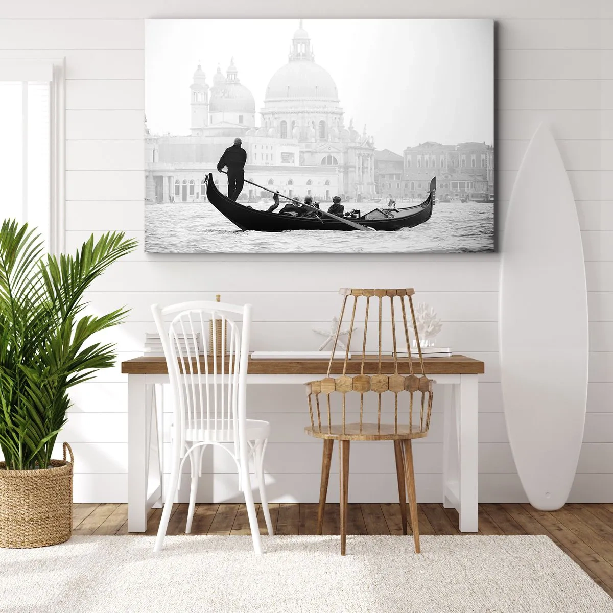 Schilderen op canvas - Reis naar de bronnen van schoonheid - 70x50 cm