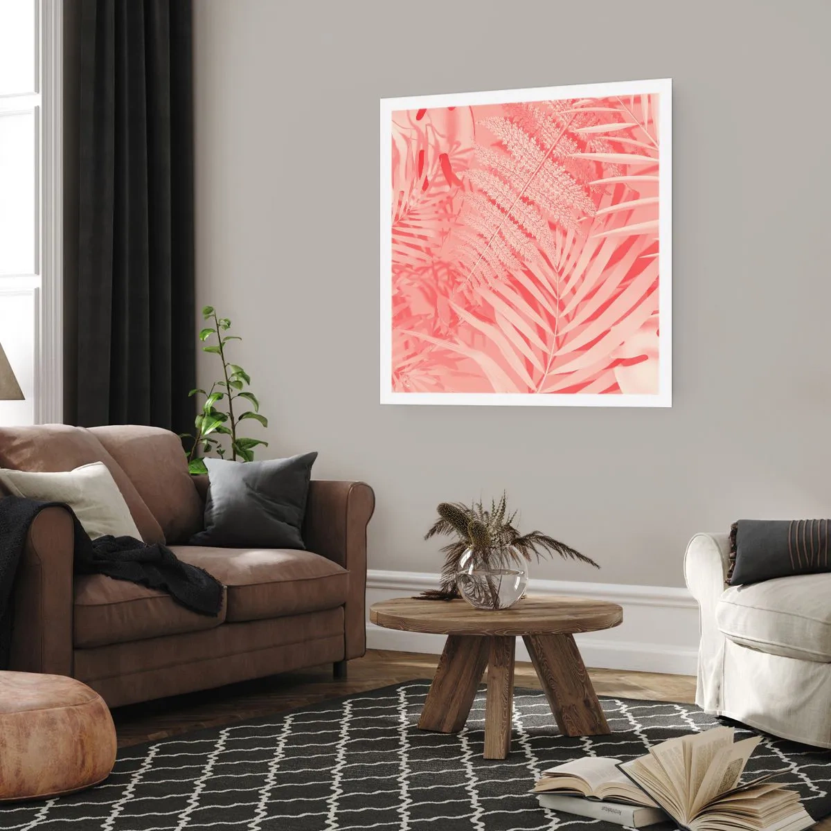 Poster - Roze concept - 30x30 cm