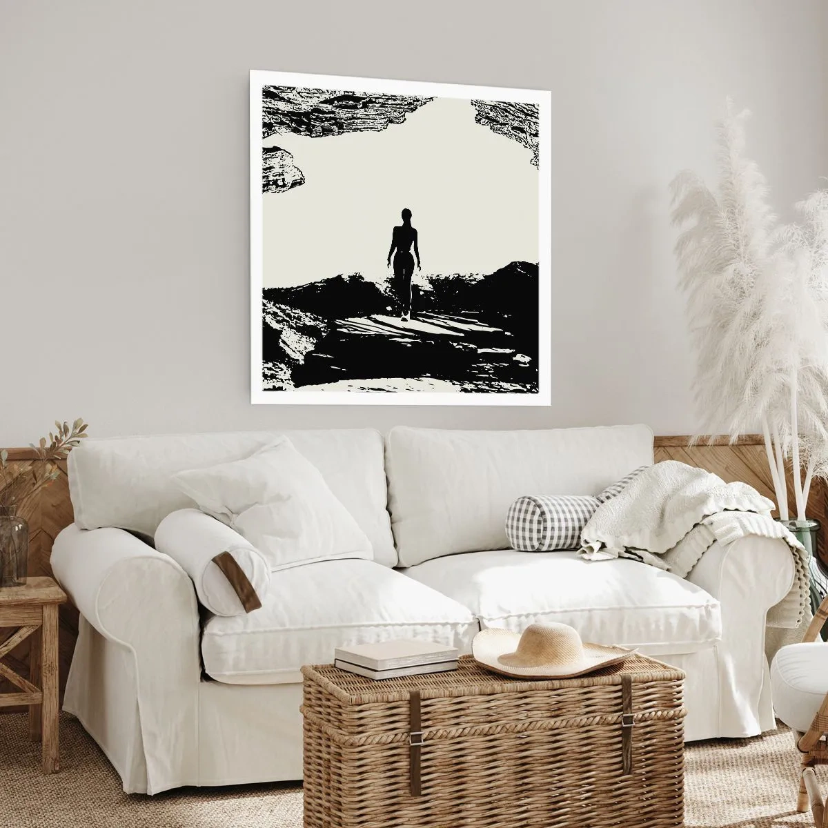 Poster - Een nieuwe kijk - 30x30 cm