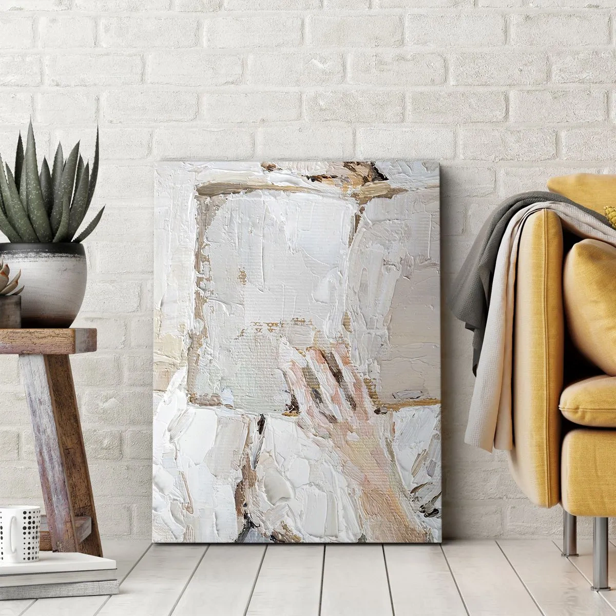 Schilderen op canvas - In een andere wereld - 50x70 cm