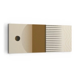 Schilderen op canvas - verschillende staten - 100x40 cm