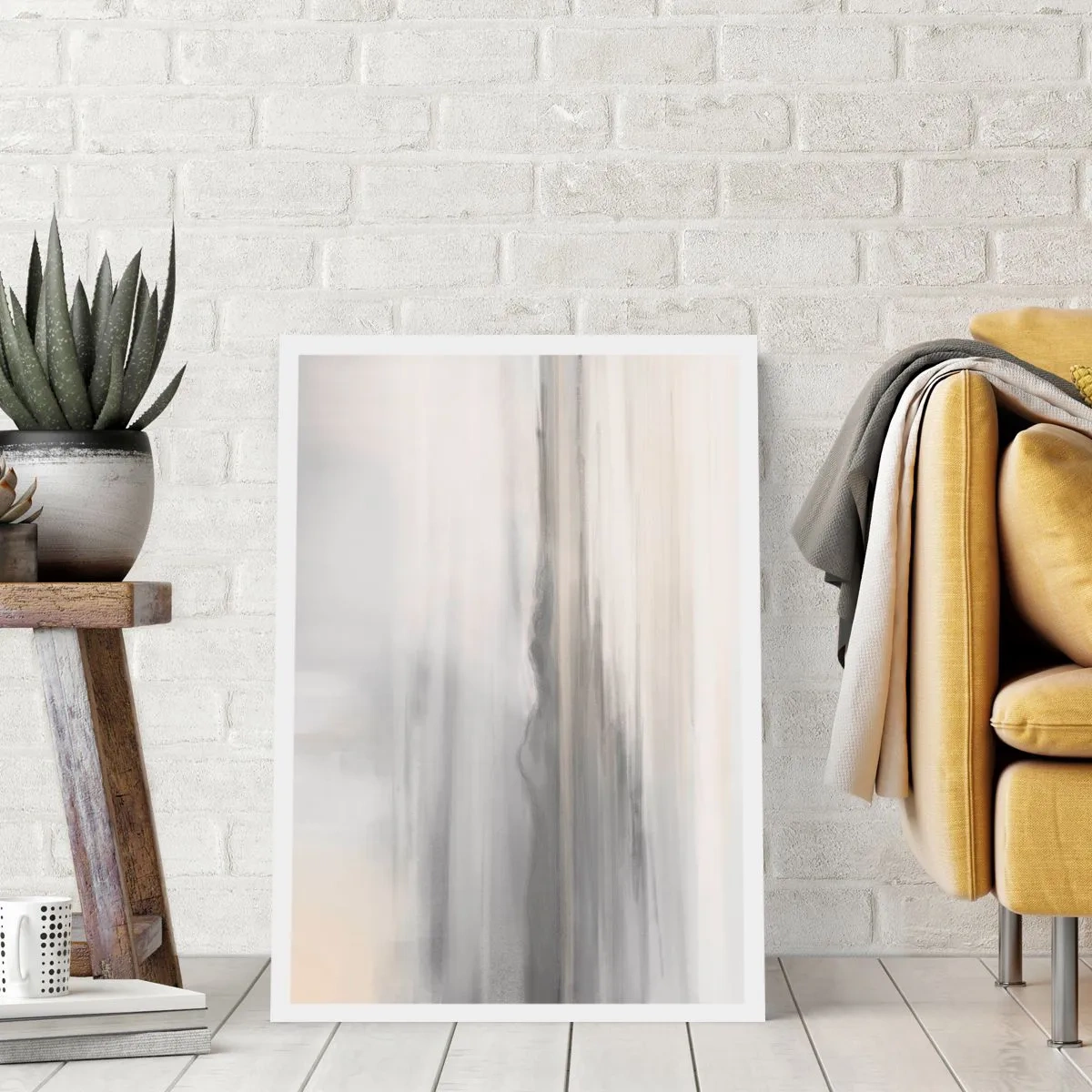 Poster - Afstand in reflectie - 30x40 cm