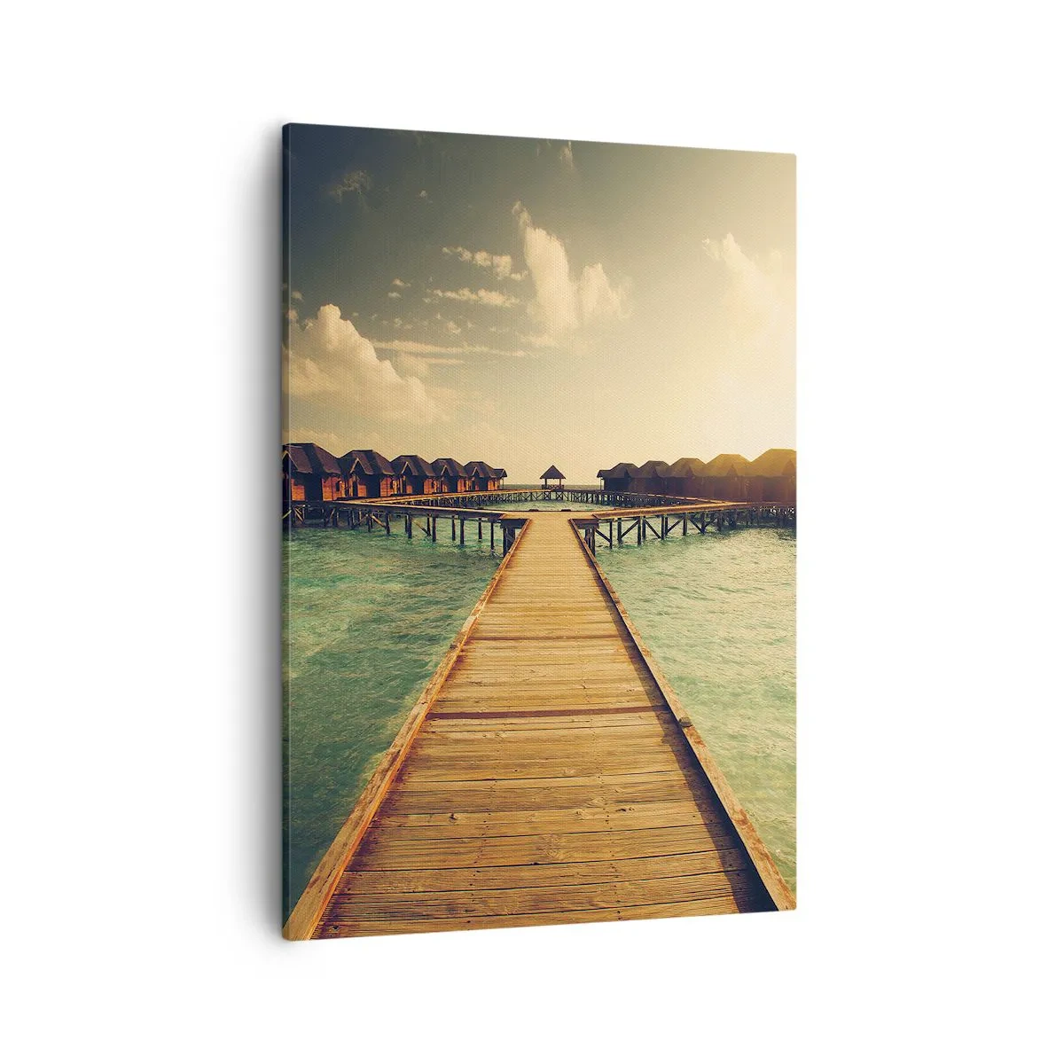 Schilderen op canvas - Een warme uitnodiging - 50x70 cm
