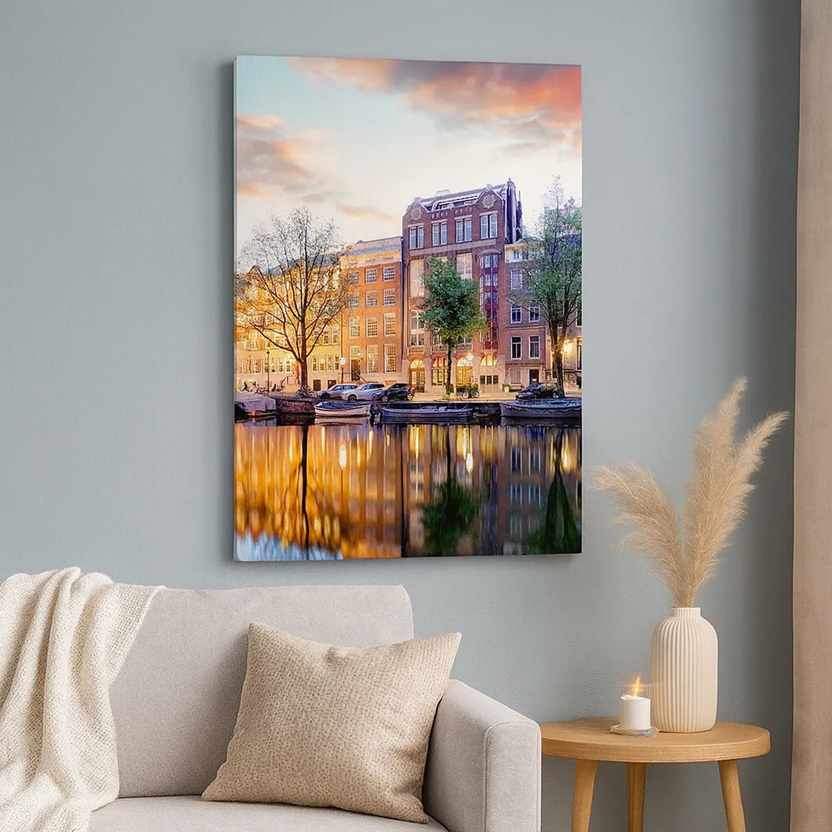 Schilderen op canvas - Ingetogen en serene Nederlandse schoonheid - 50x70 cm