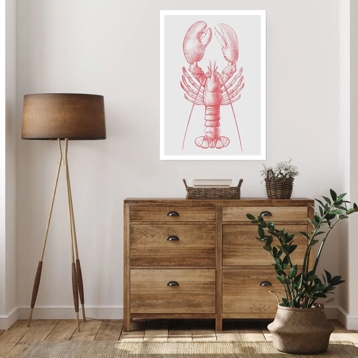 Poster - Een kreeft waardig Homer - 61x91 cm