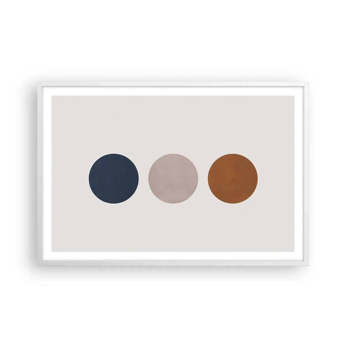 Poster in een witte lijst - Een symbool van uitmuntendheid - 91x61 cm
