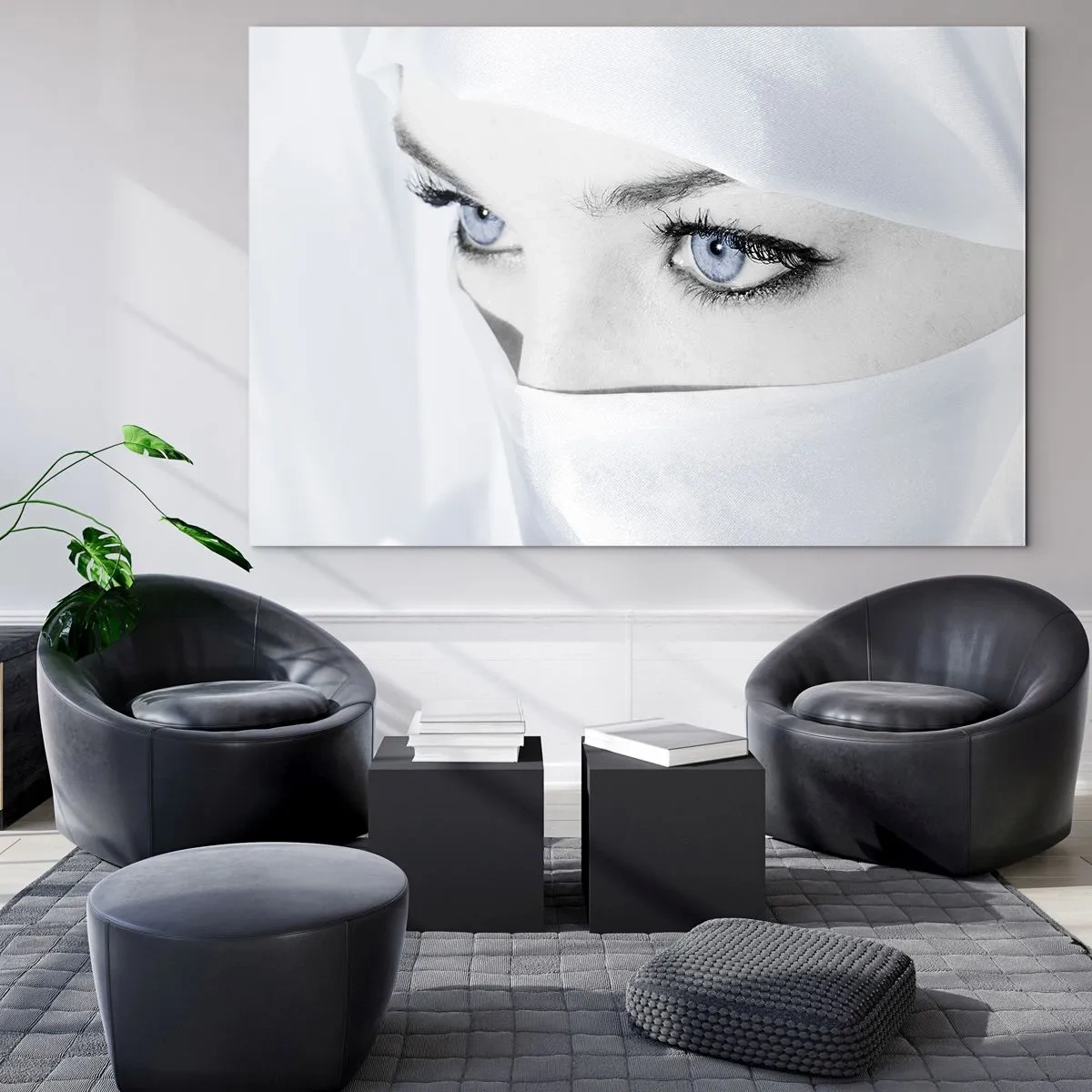 Schilderen op glas - Van duizend en één nacht - 100x70 cm