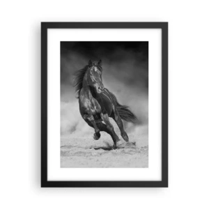 Poster in een zwarte lijst - De emir zelf waardig - 30x40 cm