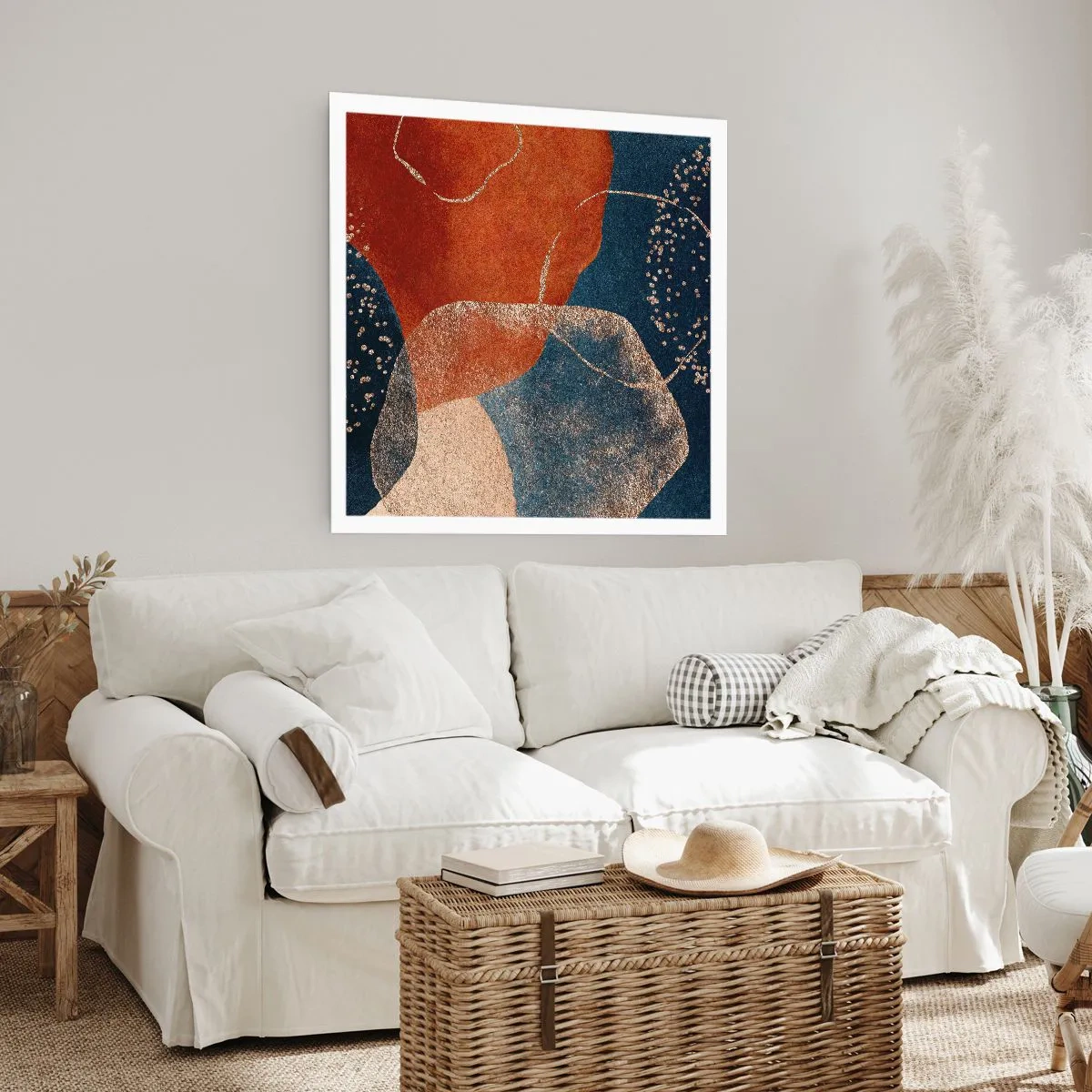 Poster - De lichtheid van het zijn - 40x40 cm