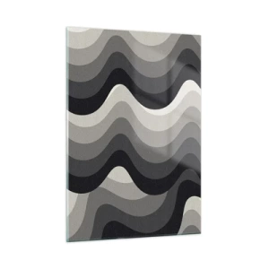 Schilderen op glas - Golf na golf - 50x70 cm