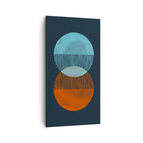 Schilderen op canvas - Astronomische fantasie - 55x100 cm