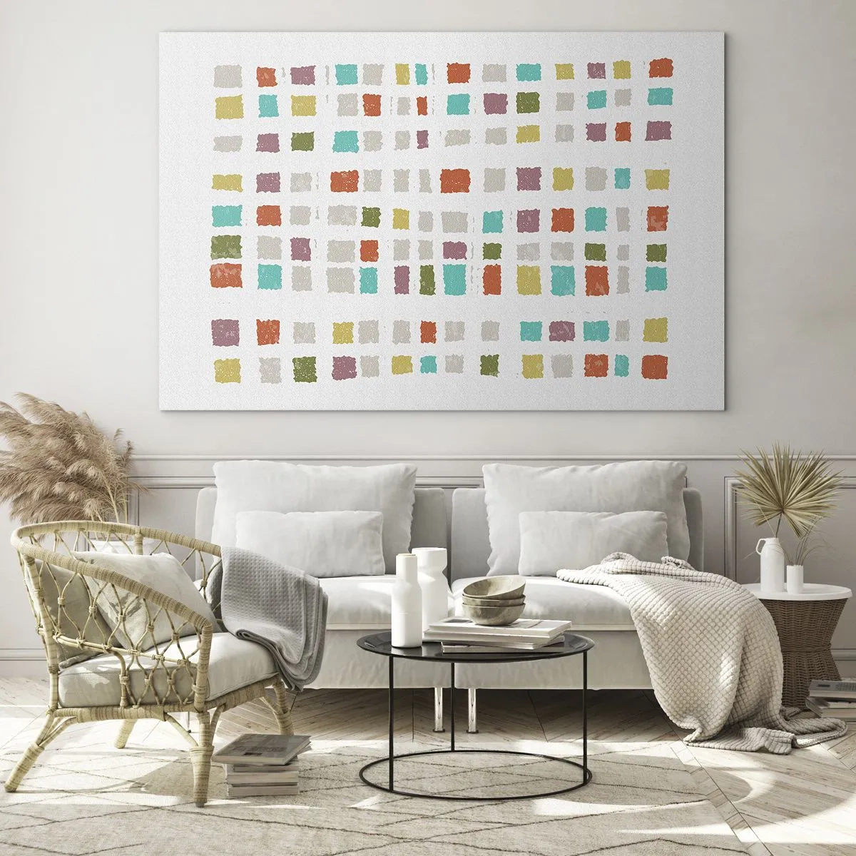 Schilderen op glas - Onbekend spel - 120x80 cm