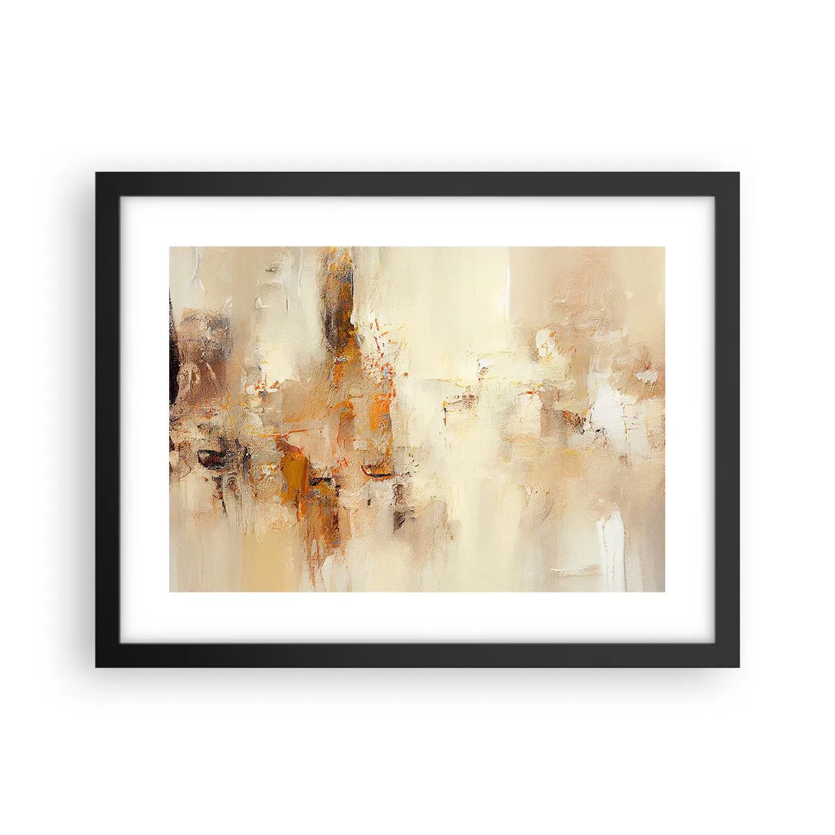 Poster in een zwarte lijst - Ziel van Amber - 40x30 cm